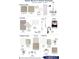 Design package featuring luxury vinyl, carpet, hardware, cabinets, and appliance selections for the new home at 19313 Winter Wheat Ln, Westfield, IN 46074