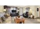 Cozy living room with plush seating, warm lighting, and inviting decor, perfect for relaxation at 2608 E 500 N, Whiteland, IN 46184
