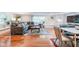 Living room features a plush sectional sofa and hardwood floors at 3312 W 42Nd St, Indianapolis, IN 46228