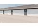 Four garage doors with white doors and gray walls at 3643 Thomas Jefferson St, Westfield, IN 46074