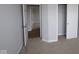 Bedroom featuring carpet, neutral colored walls, and a door leading to the hallway at 3824 Dutton Dr, Bargersville, IN 46106