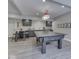 Finished basement with a bar and a ping pong table at 6525 Carolina Blvd, Indianapolis, IN 46217