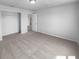 This carpeted bedroom offers a closet and ensuite bathroom access at 7854 Wolfgang Pl, Indianapolis, IN 46239