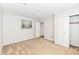 Spacious bedroom features neutral walls and floors, with a closet providing plenty of storage at 1124 Paradise Ct # B, Greenwood, IN 46143