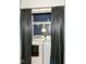Functional laundry area with washer and dryer hookups, hidden behind stylish curtains at 1124 Paradise Ct # B, Greenwood, IN 46143