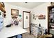 Bright craft room featuring multiple workstations for hobbies and creative pursuits at 11630 Deanna Dr, Indianapolis, IN 46229