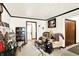Inviting living room with comfortable chairs, warm lighting, and a cozy atmosphere for relaxed living at 11630 Deanna Dr, Indianapolis, IN 46229
