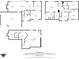 Floorplans for this home show first floor, second floor, and basement with dimensions at 12043 Searay Dr, Indianapolis, IN 46236