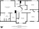 Second floor plan includes primary bedroom with bath and walk-in closet, and 3 additional bedrooms at 12043 Searay Dr, Indianapolis, IN 46236