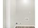 Neutral laundry area with hookups for washer and dryer at 1338 N Parker Ave, Indianapolis, IN 46201