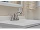 Modern bathroom featuring sleek faucet and ample countertop space at 14855 E State Road 46, Columbus, IN 47203