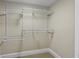Walk-in closet featuring wire shelving for ample storage at 14855 E State Road 46, Columbus, IN 47203