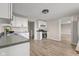 Well-lit kitchen with stainless steel appliances and a neutral color scheme at 14855 E State Road 46, Columbus, IN 47203