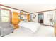 Bright bedroom featuring a built-in wardrobe, comfortable bedding, and a relaxing atmosphere at 1497 N 200 W, Greenfield, IN 46140