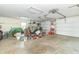 Functional garage interior with space for equipment and tools, ideal for home projects at 1497 N 200 W, Greenfield, IN 46140