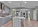Beautiful kitchen with island, stainless steel appliances, and ample countertop space at 15359 Manning Way, Westfield, IN 46074