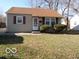 Charming single-story home with a well-maintained lawn and inviting curb appeal at 2250 N Goodlet Ave, Indianapolis, IN 46222