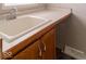 This is a close up of the bathroom vanity at 3149 Carson Ave, Indianapolis, IN 46227