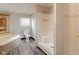 This bathroom has a soaking tub, a toilet and a shower at 3149 Carson Ave, Indianapolis, IN 46227