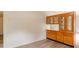 Corner Dining Area with decorative oak cabinet and trim at 3149 Carson Ave, Indianapolis, IN 46227