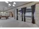 Finished basement features a billiards table and a theater area at 3795 Claybrook Ct, Bargersville, IN 46106