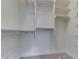 Custom closet with ample shelf space for organization and storage at 3795 Claybrook Ct, Bargersville, IN 46106