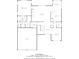 Main floor plan showcases kitchen, dining, living areas, bedrooms, and garage dimensions, providing layout insights at 47 Torrey Pine Dr, Brownsburg, IN 46112