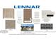 This Lennar material selection includes flooring, tile, kitchen cabinets and quartz countertop selections at 5076 Foxley Park Ln, Avon, IN 46123