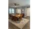 Charming dining room with a large table, comfortable seating, and plenty of natural light at 52 S 16Th Ave, Beech Grove, IN 46107