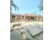 Spacious backyard patio with pergola, perfect for outdoor entertaining at 623 Chariot Ln, Indianapolis, IN 46227