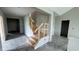 An unfinished staircase leading to the upper level at 6367 Stone Side Dr, Plainfield, IN 46168