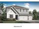 Charming two-story home with a 3-car garage, beautiful architectural details, and a well-manicured lawn at 7679 Barston Way, Avon, IN 46123