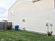 Well maintained backyard with ample lawn space and partial fencing at 7906 States Bend Ln, Indianapolis, IN 46239