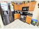 Efficient kitchen with stainless steel appliances and ample cabinet storage at 7906 States Bend Ln, Indianapolis, IN 46239