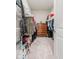 Walk-in closet with storage for shoes, clothes, and accessories at 8842 Twain Ln, Indianapolis, IN 46239
