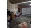 Spacious garage with exposed framing, ready for customization and storage at 10523 Dark Star Dr, Indianapolis, IN 46234