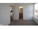Bedroom showing entry to ensuite bathroom at 12532 Morning Ridge Way, Noblesville, IN 46060