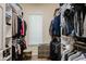 Spacious walk-in closet with custom shelving, providing ample storage and organization at 16307 Stony Ridge Dr, Noblesville, IN 46060