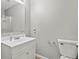 Bright bathroom featuring a white sink vanity and neutral paint, creating a clean and modern space at 2034 Dynasty Ridge Rd, Martinsville, IN 46151