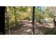 A sunny view of the backyard featuring a clearing in the trees at 2246 E Yellowwood Ln, Martinsville, IN 46151