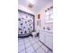 This bathroom has a shower with curtain, sink with storage, toilet and light fixtures at 2246 E Yellowwood Ln, Martinsville, IN 46151