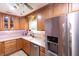 Well-maintained kitchen with stainless steel appliances and ample countertop space at 227 Vestal Rd, Plainfield, IN 46168