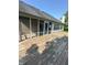 Back deck featuring a screen enclosed porch at 3350 Shore Dr, Greenwood, IN 46143