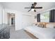Relaxing main bedroom features a closet, and calming decor at 3740 Cheviot Pl, Indianapolis, IN 46205