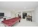 Finished basement featuring a billiards area and an entertainment area at 3821 Shady Lake Dr, Westfield, IN 46074