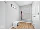 Entryway with storage bench, window, and a sign that says 'good old days' at 4253 Ironclad Dr, Bargersville, IN 46106