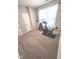 Exercise room with carpet, windows, and workout equipment for convenient at-home fitness at 5103 Covington Ave, McCordsville, IN 46055