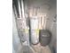 Utility closet housing essential equipment, including a water heater and other mechanicals at 5103 Covington Ave, McCordsville, IN 46055