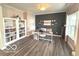 Spacious home office with stylish decor and natural light at 520 Ferndale Ln, Danville, IN 46122