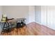 Well-lit bedroom with vinyl floors, perfect for a home office or study at 535 Radburn Dr, Indianapolis, IN 46214